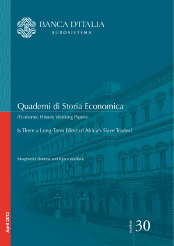 Is There a Long-Term Effect of Africa`s Slave Trades?