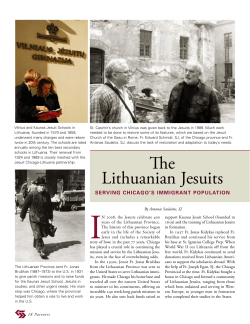 The Lithuanian Jesuits