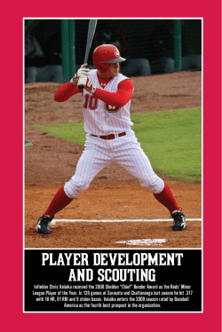 player development and scouting