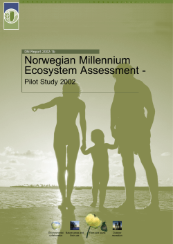 Norwegian Millennium Ecosystem Assessment -