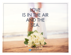 LOVE IS IN THE AIR AND THE SEA.