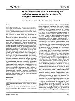 HBexplore&mdash;a new tool for identifying and analysing hydrogen