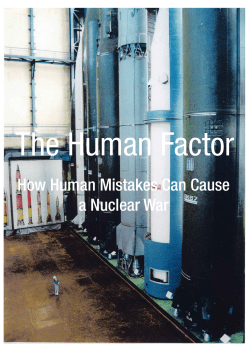 How Human Mistakes Can Cause a Nuclear War