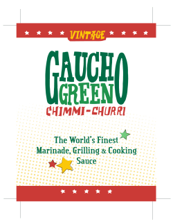 How Gaucho Green Chimmi