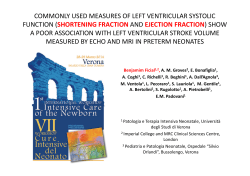 shortening fraction and ejection fraction