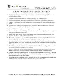 coast salish fast facts