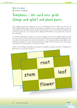 for card sets, grids