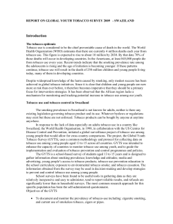 Introduction - WHO-Afro - World Health Organization