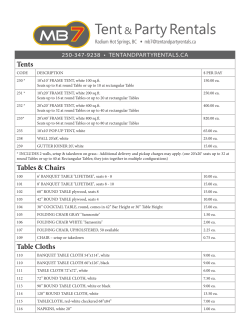 Are you having a wedding or event soon? Check out our catalogue!