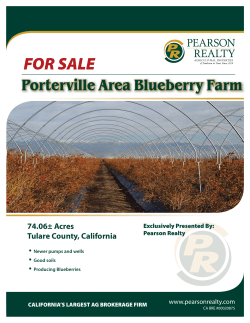 FOR SALE - Pearson Realty