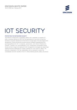 IoT SECURITY