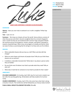 Notes - Sachse`s Church