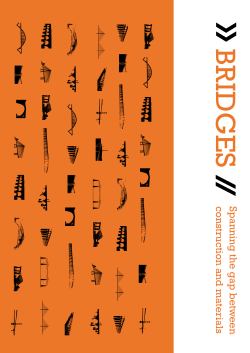 Bridges - The Designs and The Materials leaflets