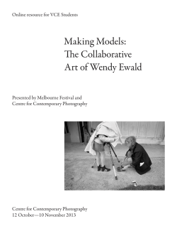 Making Models: The Collaborative Art of Wendy Ewald