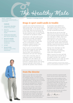 The Healthy Male - Andrology Australia