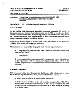 theodore judah - Sacramento - City of Sacramento Records Library