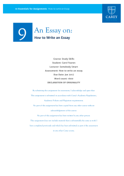 9 How to Write an Essay