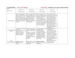 Curriculum Map - Gibbsboro School