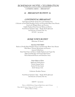 Kessler - Bohemian Hotel Celebration