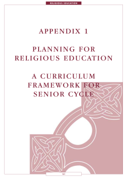 framework - CurriculumOnline.ie