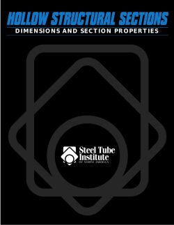 hollow structural sections