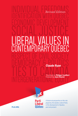 individual freedoms - Parti lib&eacute;ral du Qu&eacute;bec
