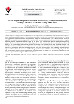 The new empirical magnitude conversion