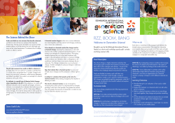 Teachers Notes - Edinburgh International Science Festival