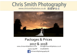 Brochure - Chris Smith Photography