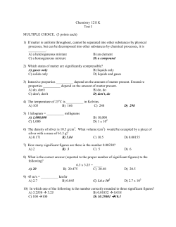 Test I