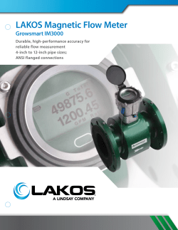 LS-999 Flow Meter by LAKOS