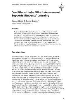 Gibbs and Simpson - The Open University