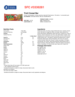 3336281-Cereal Bar, Trix WG IW