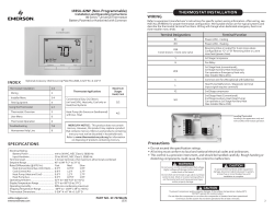 1F85U-42NP Instructions - Emerson Climate Technologies