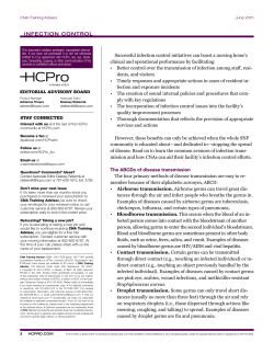 June 2015 - Advanced Health Care