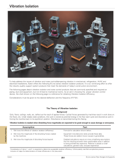 Vibration Isolation