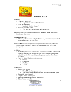 DIGESTIVE HEALTH - Primavita Family Medicine