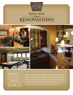 Kings Way Renovations, a division of Kings Way Homes, brings 35