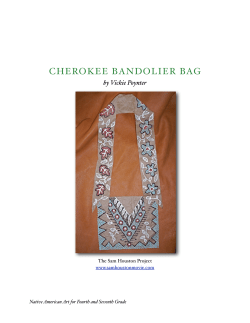 CHEROKEE BANDOLIER BAG