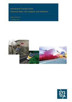 Technical Note - High Speed Two (HS2) Limited
