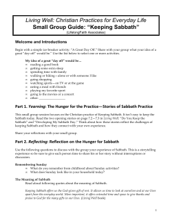 Living Well - Lifelong Faith