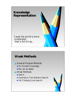 Knowledge Representation