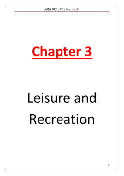 AQA GCSE PE Chapter 3.