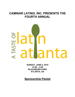 CAMINAR LATINO, INC. PRESENTS THE FOURTH ANNUAL