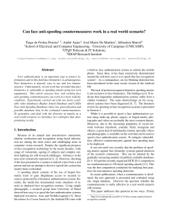 Can face anti-spoofing countermeasures work in a real world