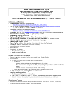 Julie Froude - Greater Cincinnati Orff