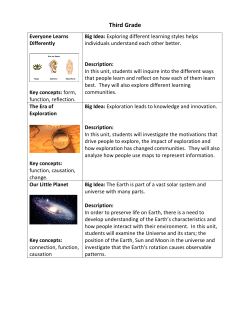 Third Grade - Presidio Knolls School