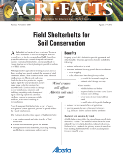 - Alberta Agriculture and Forestry