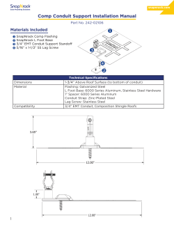 SnapNrack_Comp Conduit_Install Manual_1.0.indd