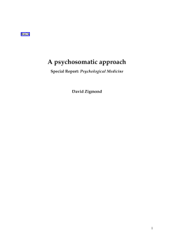 A psychosomatic approach